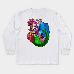 Ariel Kids Long Sleeve T-Shirt